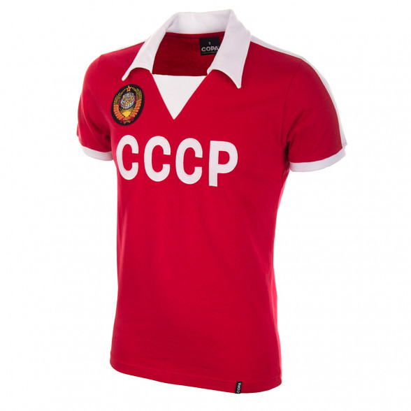 Camiseta CCCP roja vintage | Retrofootball®