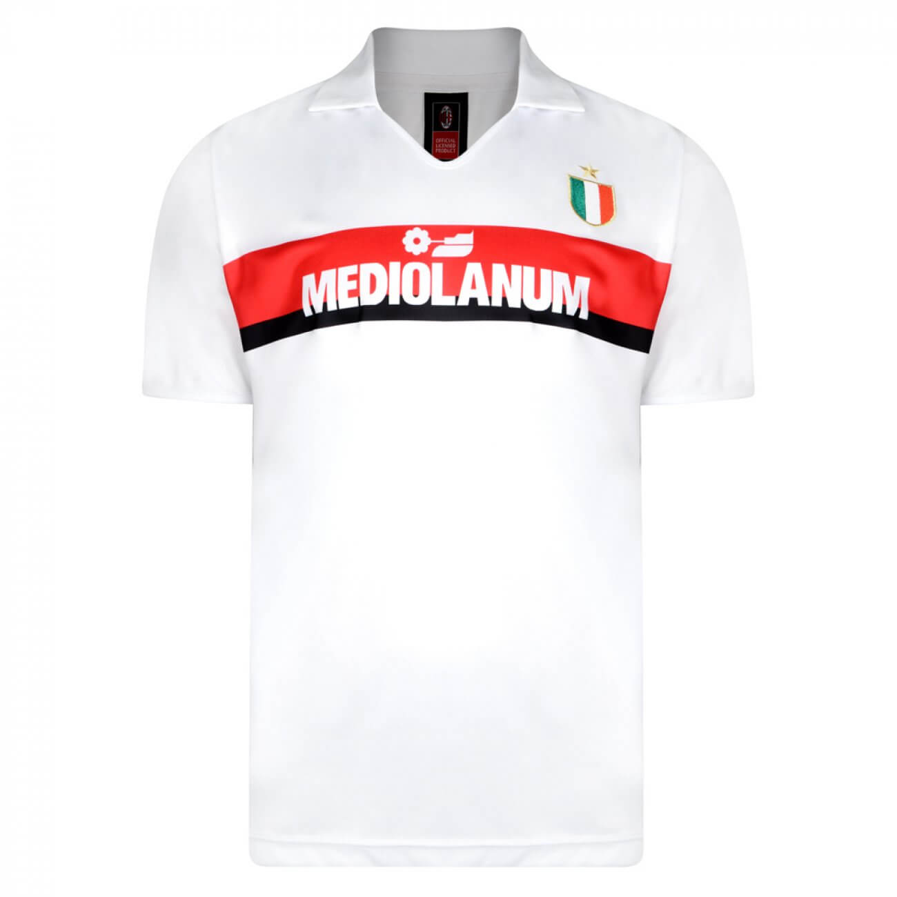 camiseta milan retro