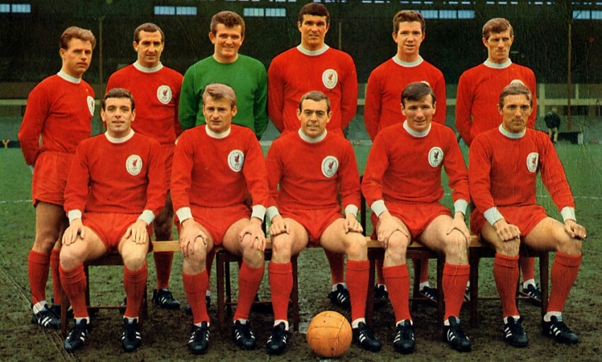 Equipo del Liverpool FC en 1965